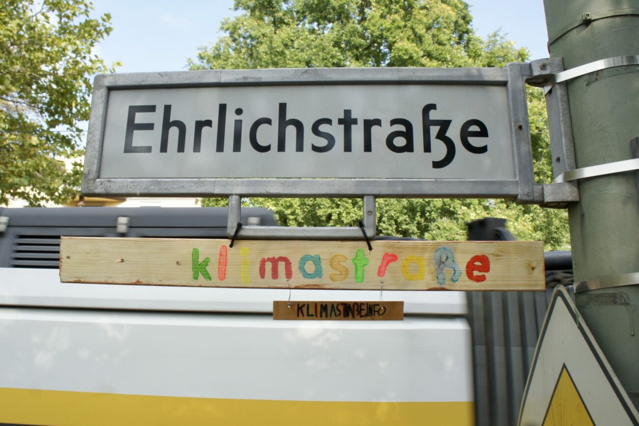 Die Kreativitätsgrundschule Karlshorst ist nun Kreislaufschule. Die Ehrlichstraße soll Klimastraße werden.